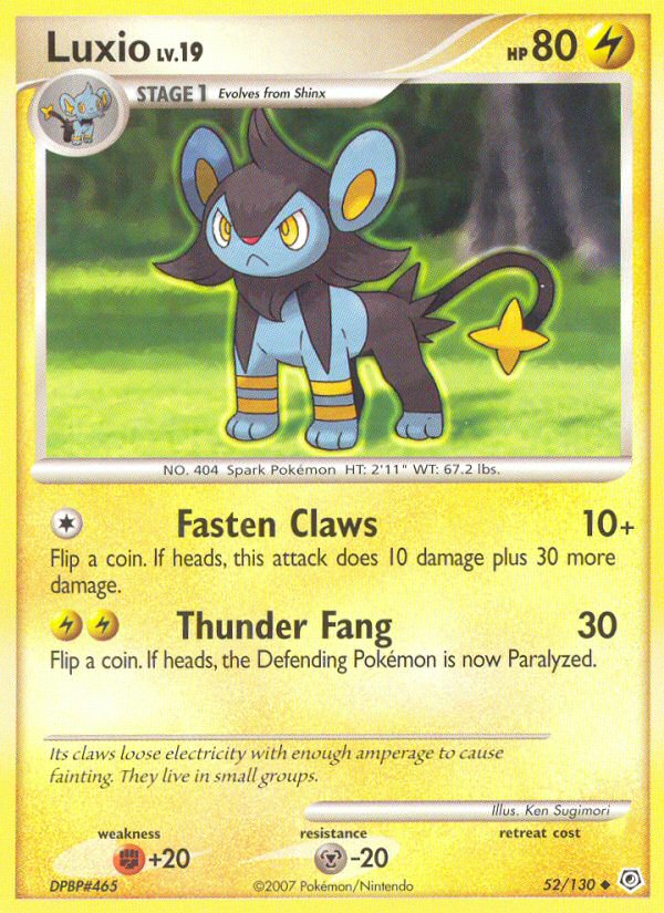 Luxio — Diamond & Pearl #052 / 130