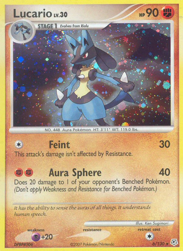 Lucario — Diamond & Pearl #006 / 130