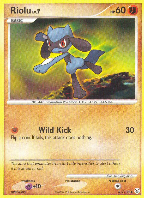 Riolu — Diamond & Pearl #061 / 130