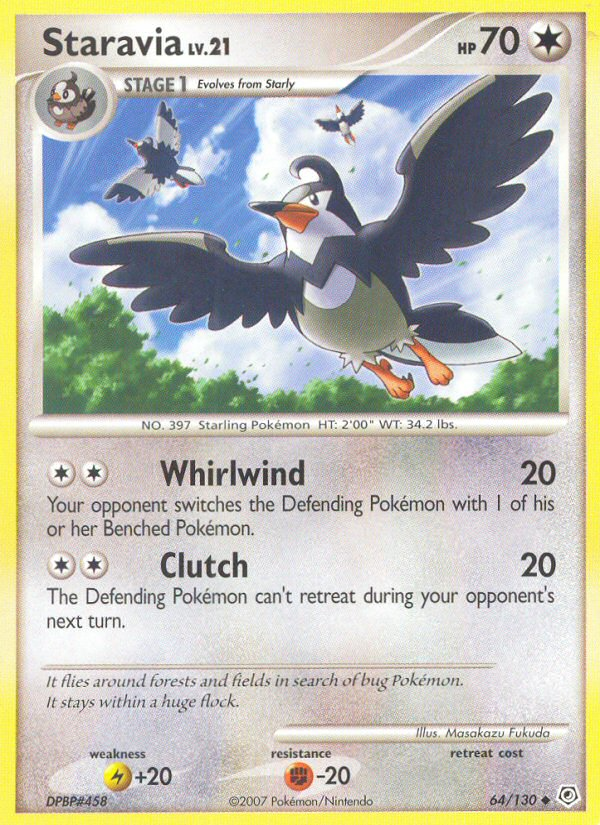 Staravia — Diamond & Pearl #064 / 130