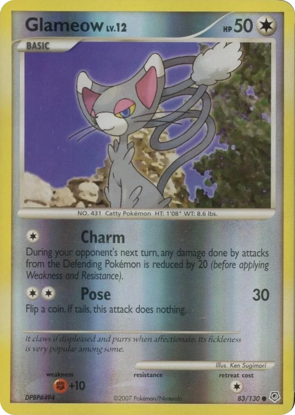 Glameow — Diamond & Pearl #083 / 130