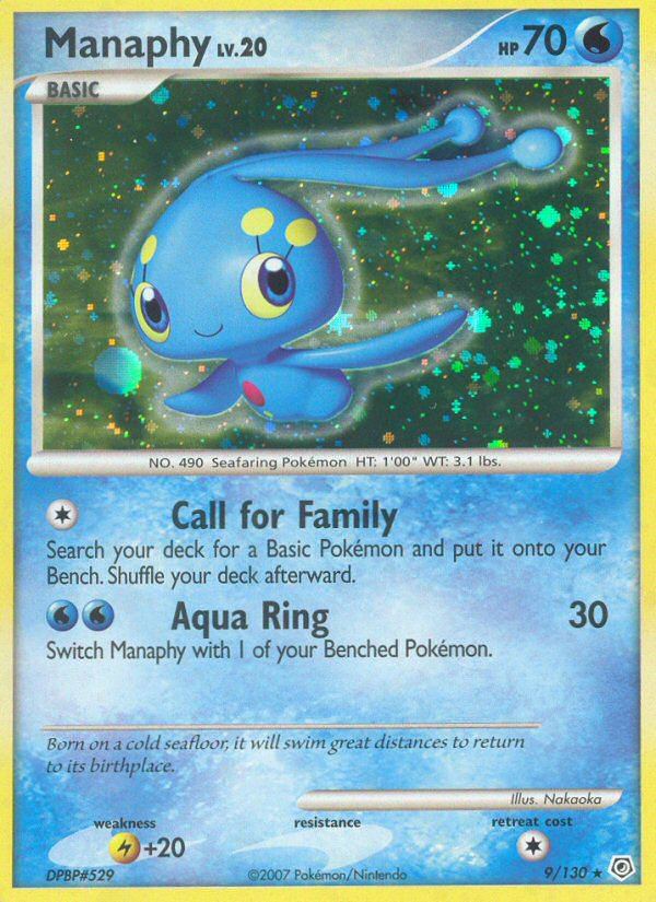 Manaphy — Diamond & Pearl #009 / 130