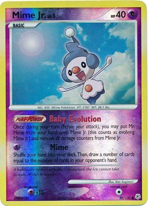 Mime Jr. — Diamond & Pearl #090 / 130