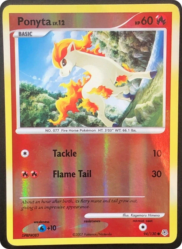Ponyta — Diamond & Pearl #094 / 130