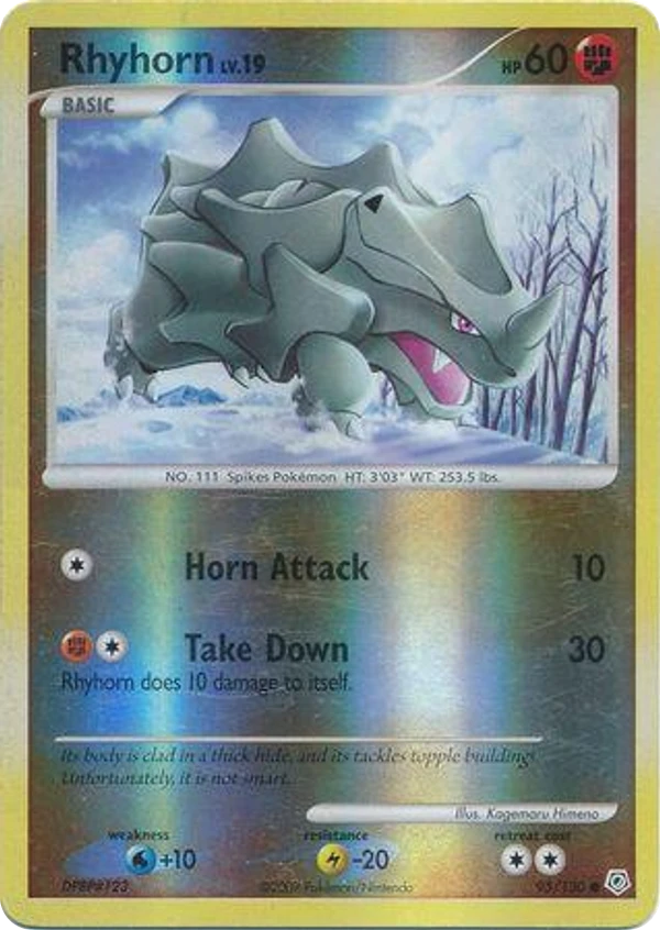 Rhyhorn — Diamond & Pearl #095 / 130