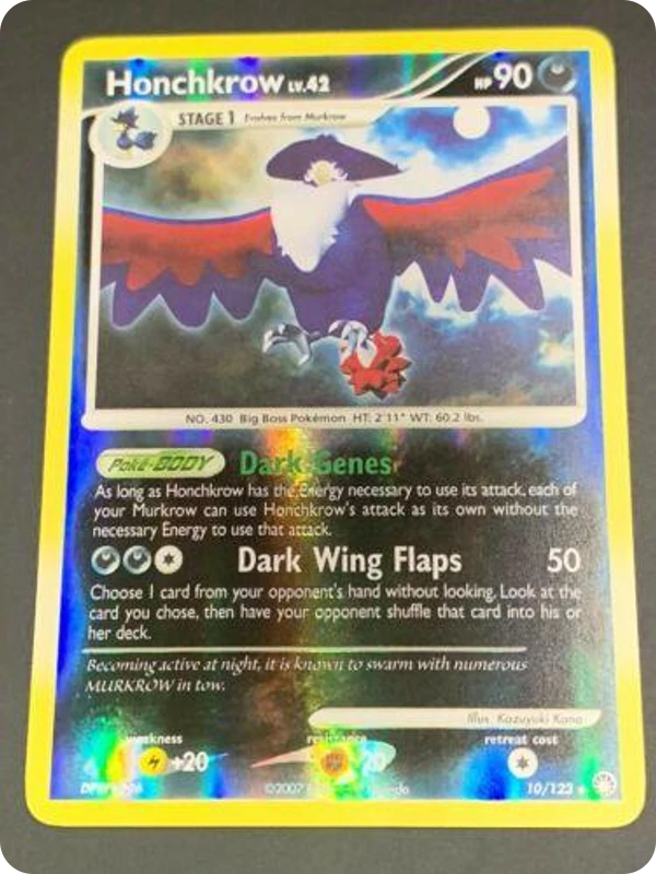Honchkrow — Mysterious Treasures #010 / 123