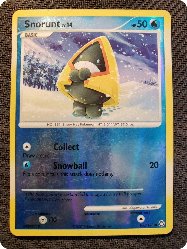 Snorunt — Mysterious Treasures #100 / 123