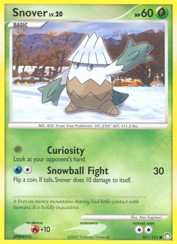 Snover — Mysterious Treasures #101 / 123