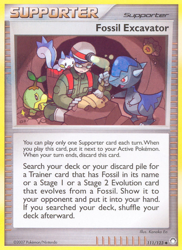 Fossil Excavator — Mysterious Treasures #111 / 123