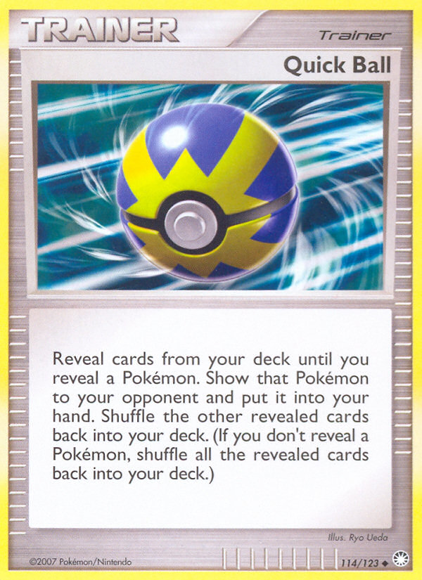 Quick Ball — Mysterious Treasures #114 / 123