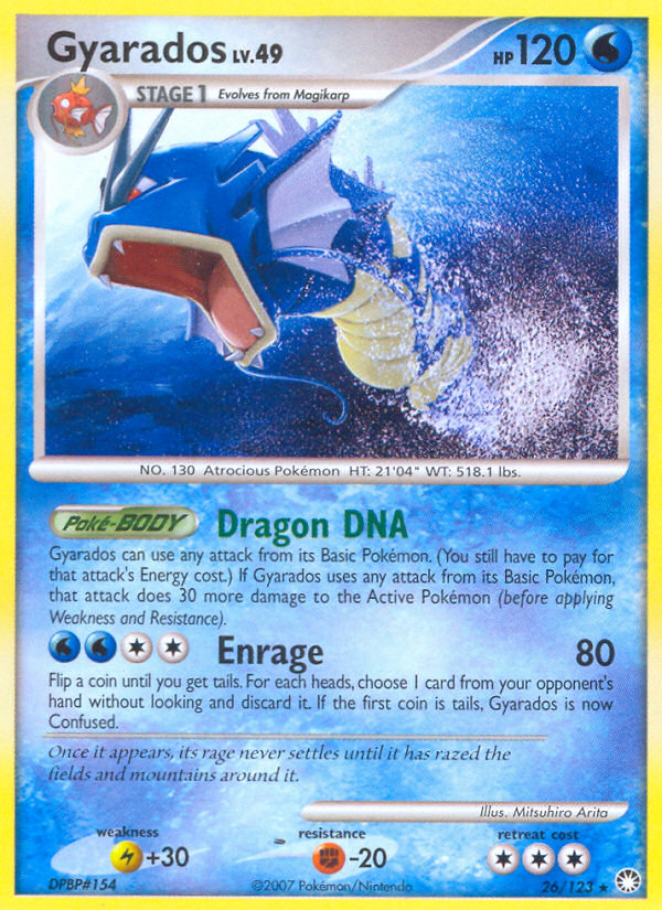 Gyarados — Mysterious Treasures #026 / 123