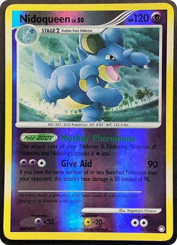 Nidoqueen — Mysterious Treasures #031 / 123