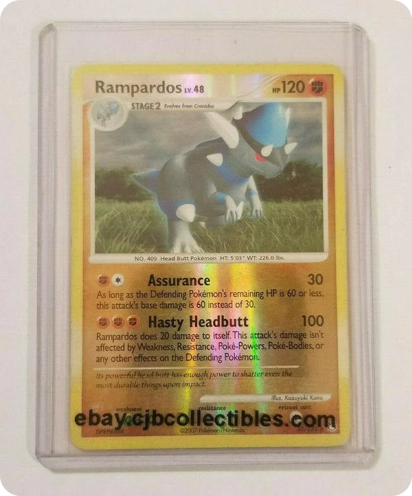 Rampardos — Mysterious Treasures #033 / 123