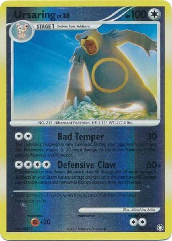 Ursaring — Mysterious Treasures #038 / 123