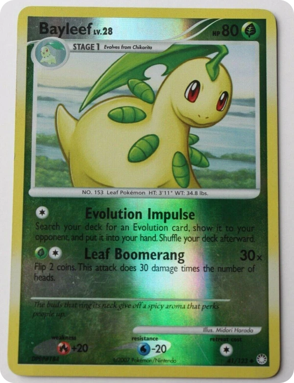Bayleef — Mysterious Treasures #041 / 123