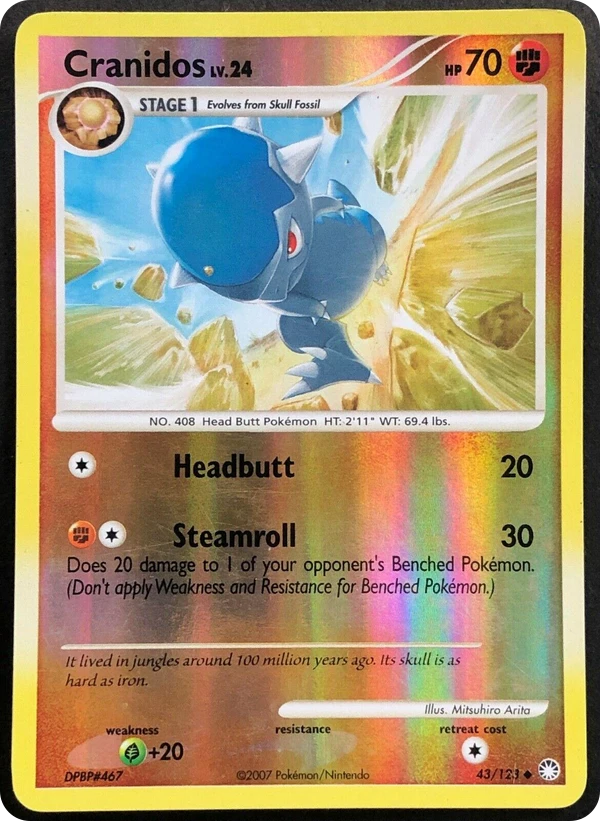 Cranidos — Mysterious Treasures #043 / 123