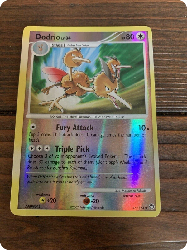 Dodrio — Mysterious Treasures #046 / 123