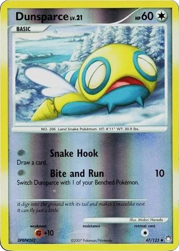 Dunsparce — Mysterious Treasures #047 / 123