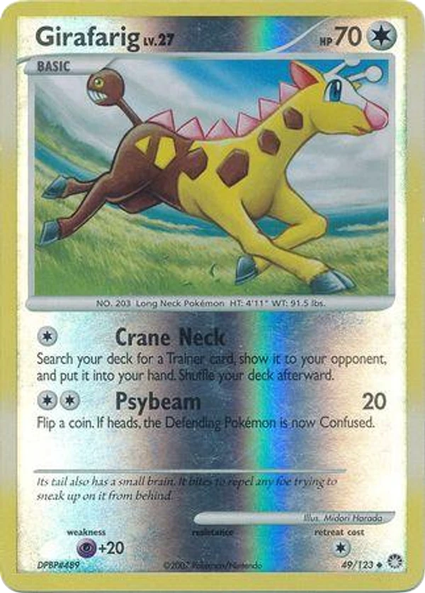 Girafarig — Mysterious Treasures #049 / 123