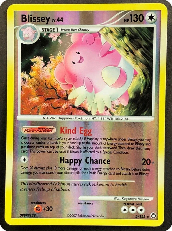 Blissey — Mysterious Treasures #005 / 123