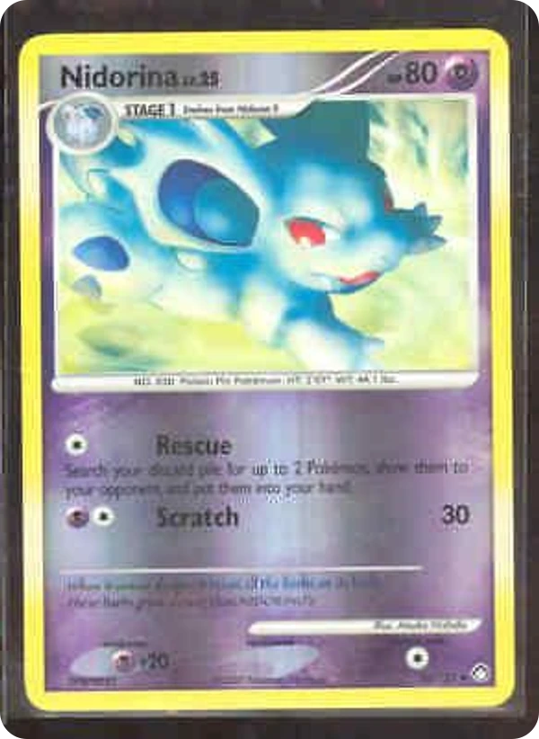 Nidorina — Mysterious Treasures #056 / 123