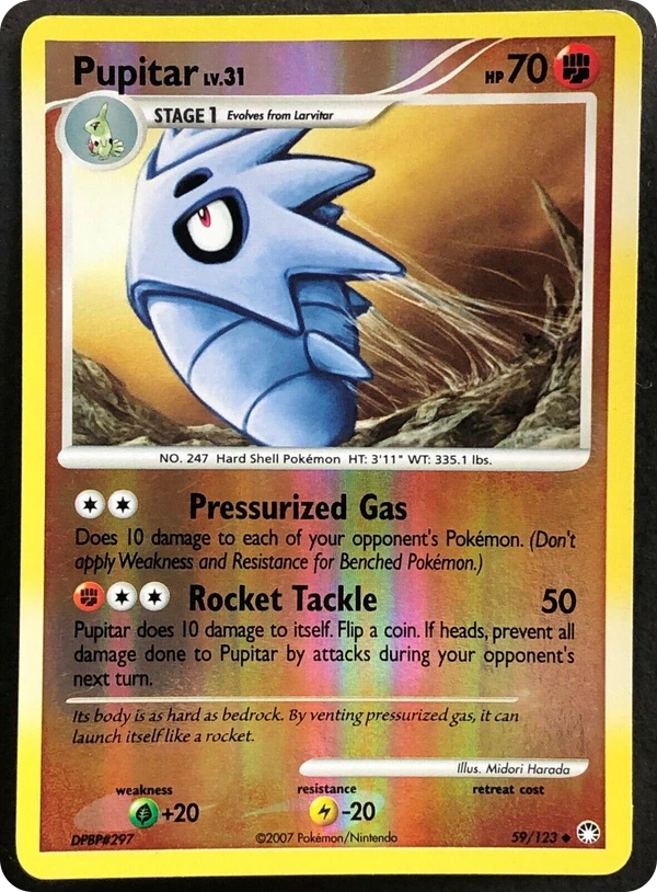Pupitar — Mysterious Treasures #059 / 123
