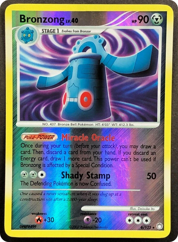 Bronzong — Mysterious Treasures #006 / 123