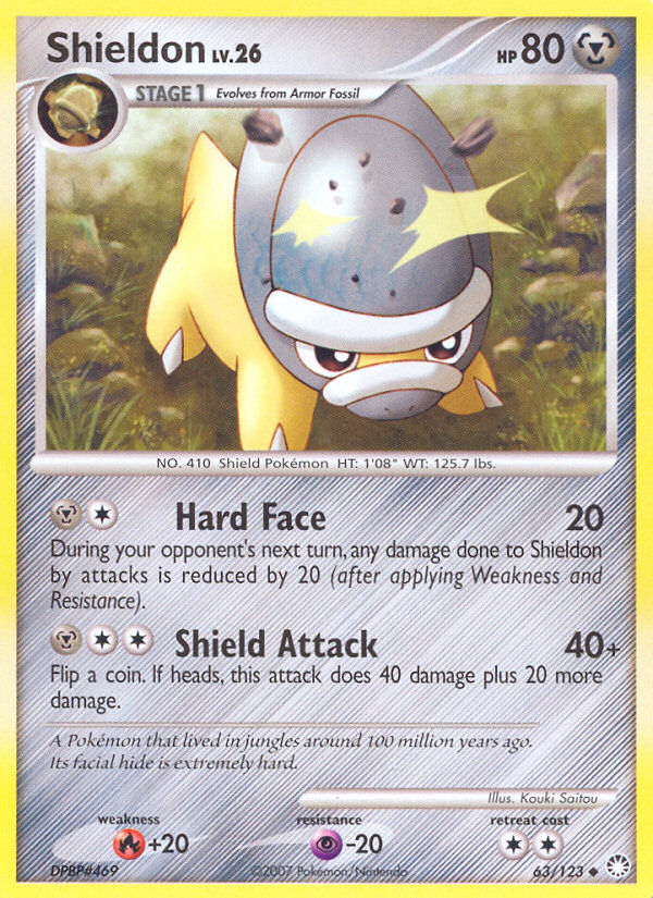 Shieldon — Mysterious Treasures #063 / 123