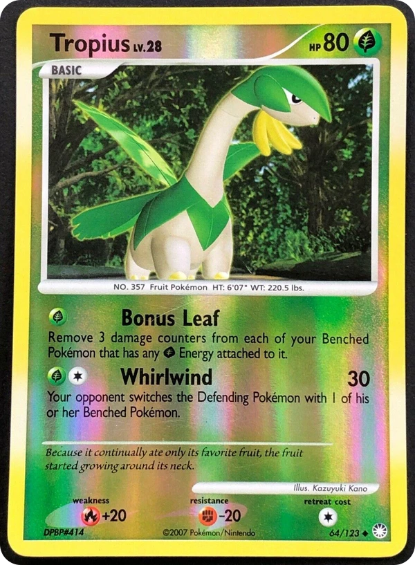 Tropius — Mysterious Treasures #064 / 123