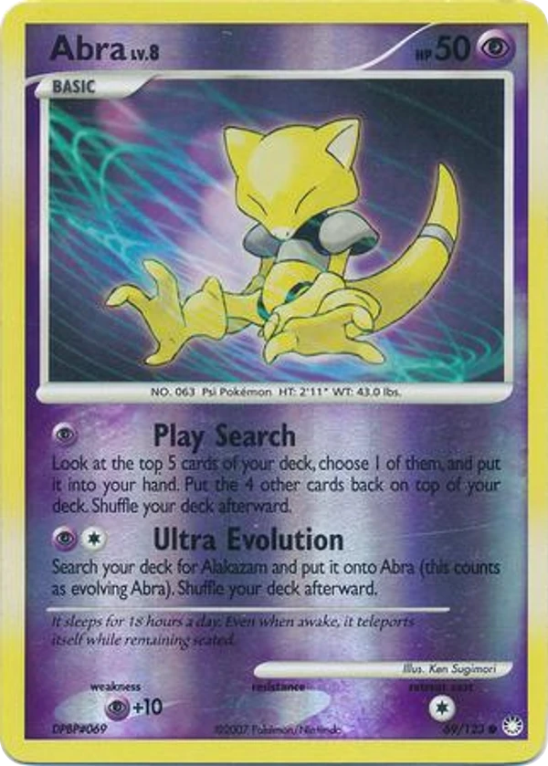 Abra — Mysterious Treasures #069 / 123
