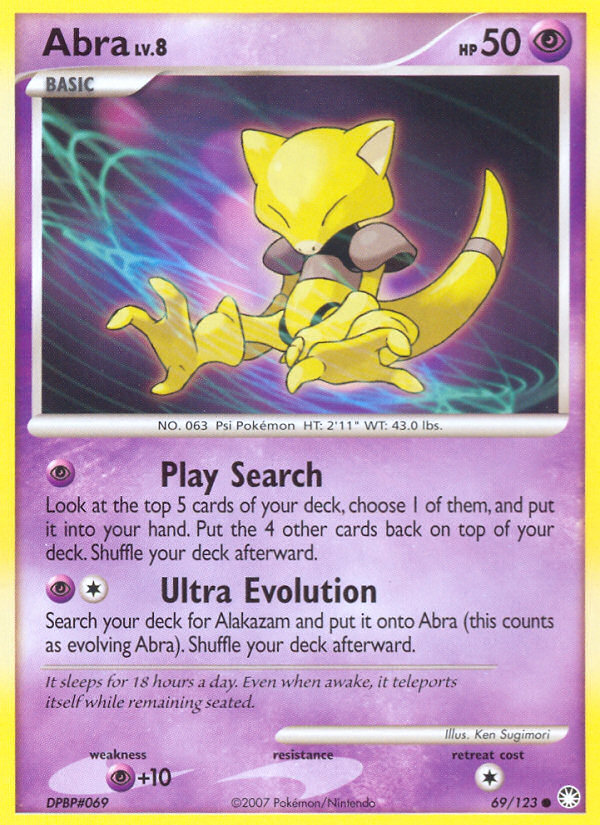 Abra — Mysterious Treasures #069 / 123