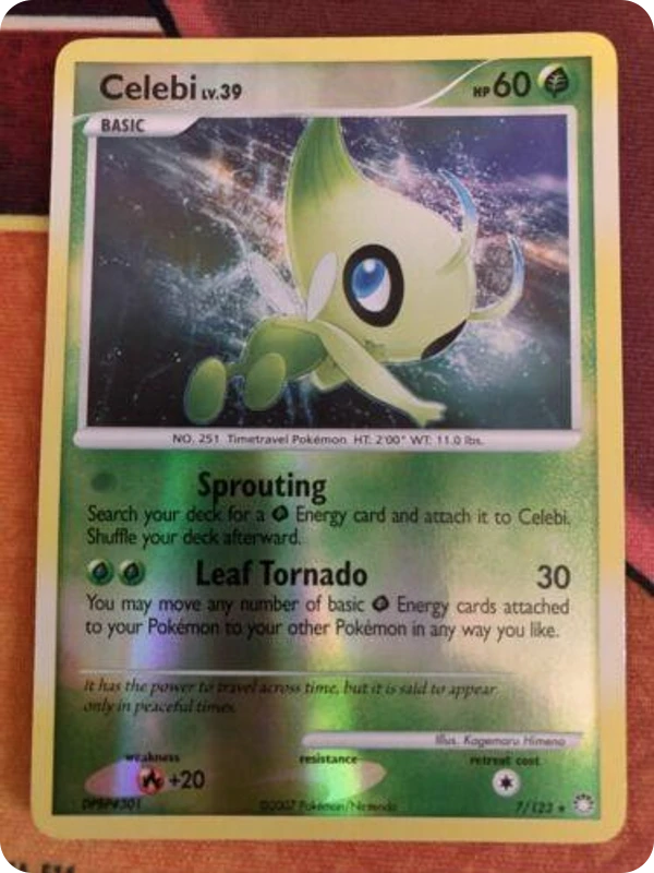 Celebi — Mysterious Treasures #007 / 123
