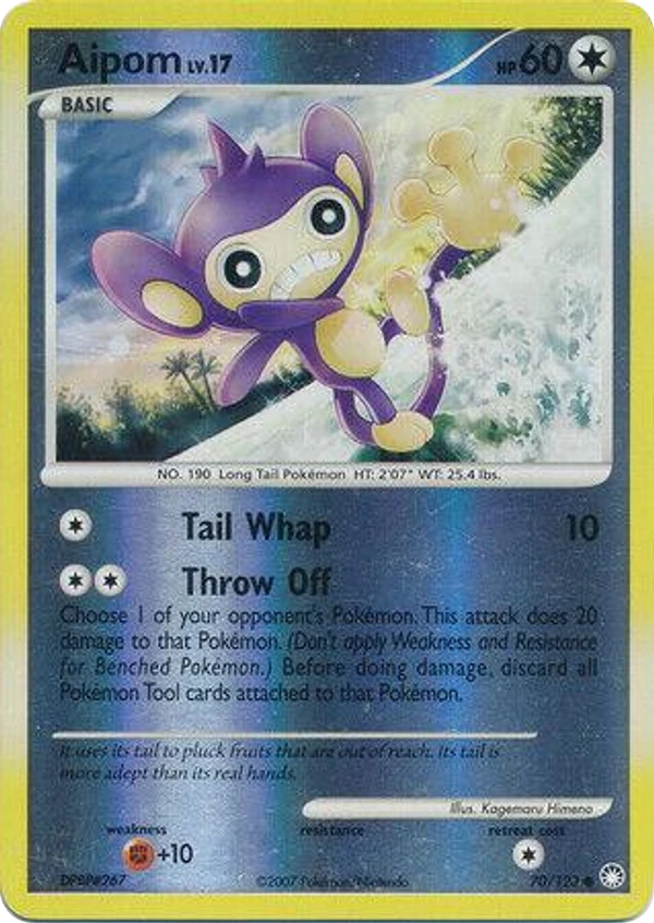 Aipom — Mysterious Treasures #070 / 123