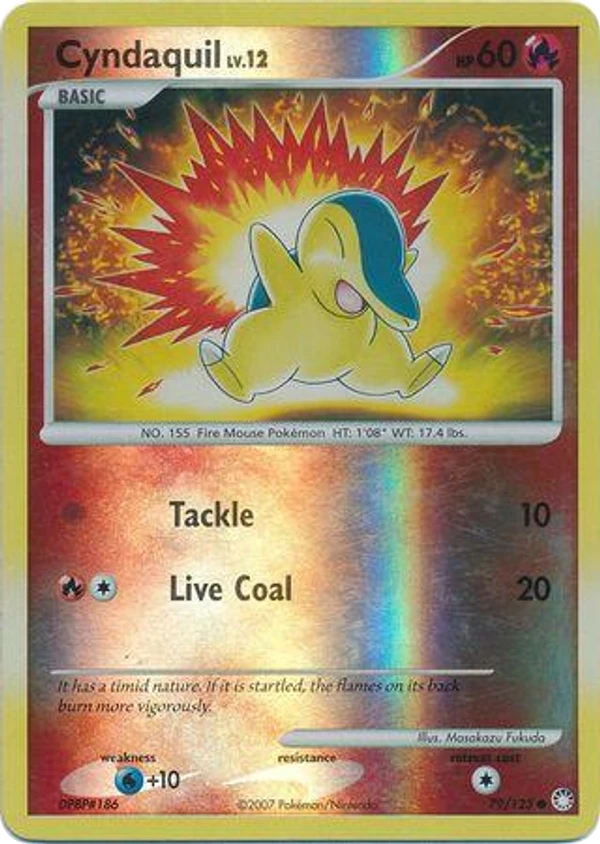 Cyndaquil — Mysterious Treasures #079 / 123