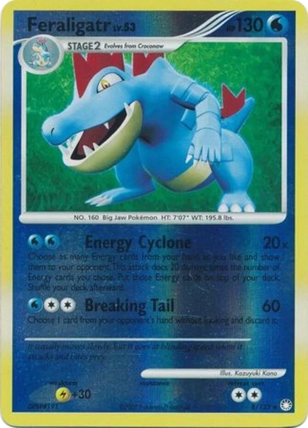 Feraligatr — Mysterious Treasures #008 / 123