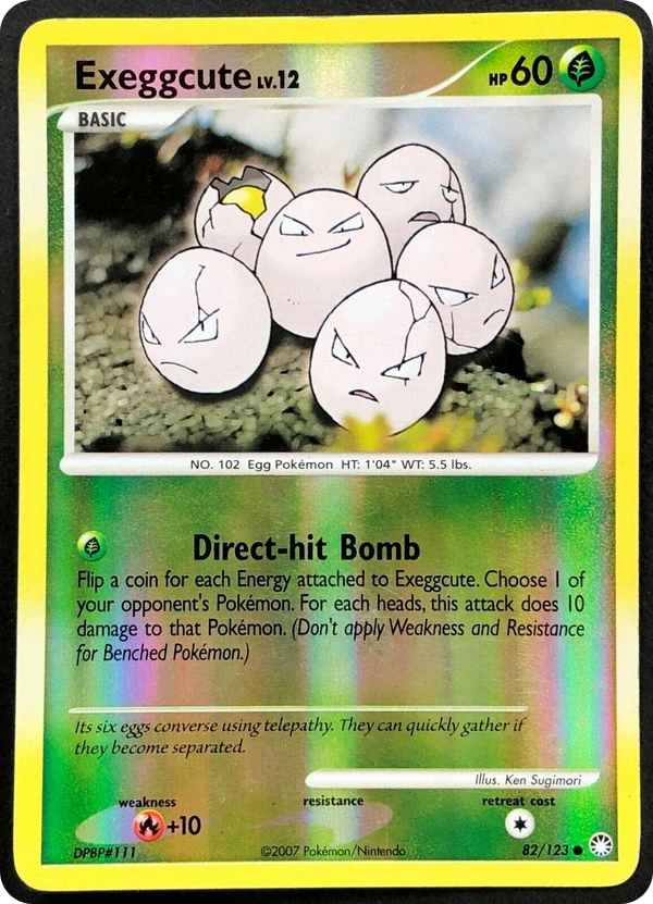 Exeggcute — Mysterious Treasures #082 / 123