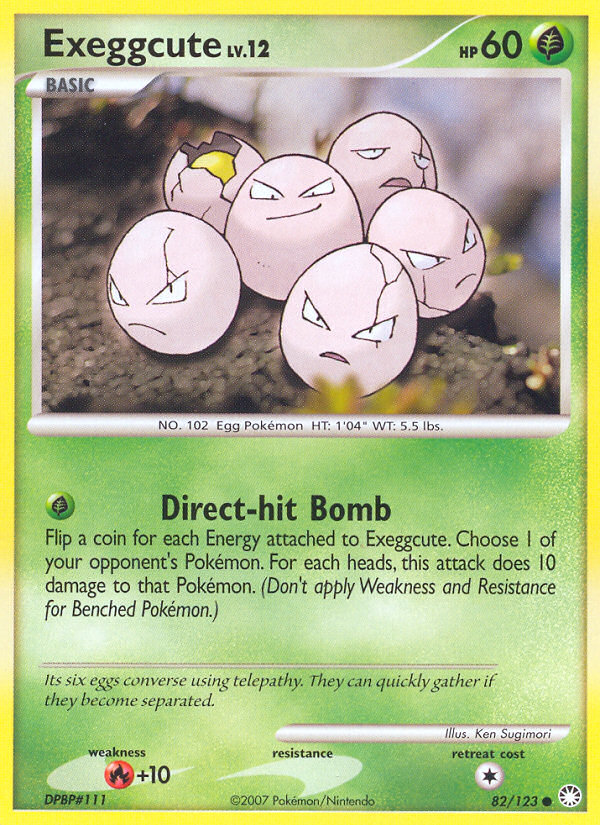 Exeggcute — Mysterious Treasures #082 / 123