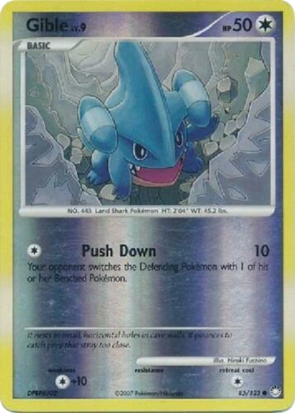 Gible — Mysterious Treasures #085 / 123