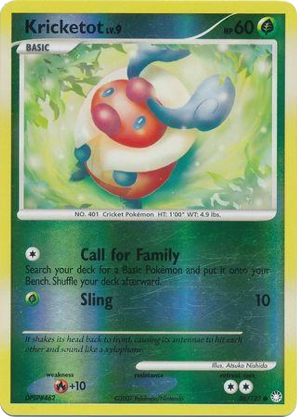 Kricketot — Mysterious Treasures #086 / 123