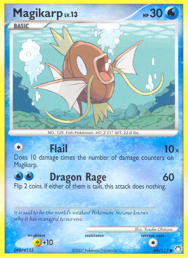 Magikarp — Mysterious Treasures #089 / 123