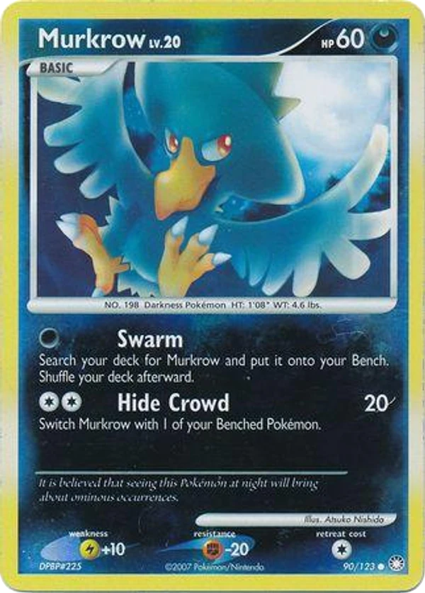 Murkrow — Mysterious Treasures #090 / 123