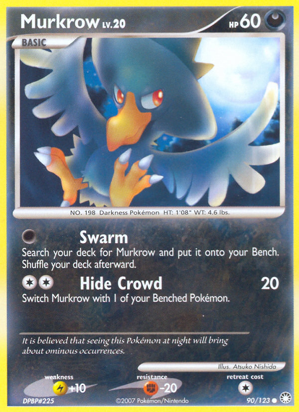 Murkrow — Mysterious Treasures #090 / 123