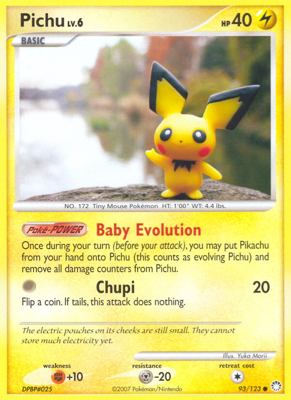 Pichu — Mysterious Treasures #093 / 123