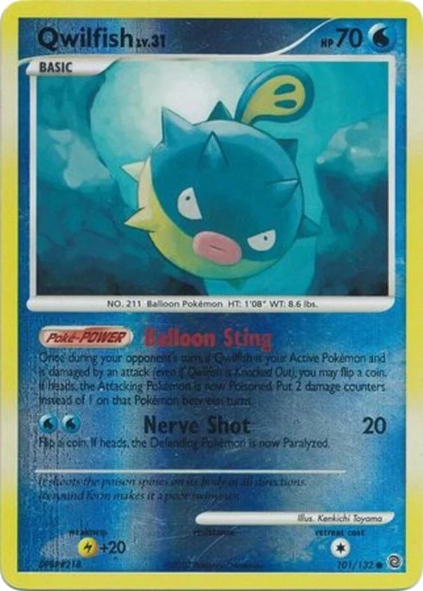 Qwilfish — Secret Wonders #101 / 132