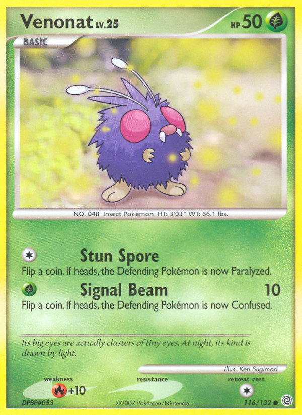 Venonat — Secret Wonders #116 / 132