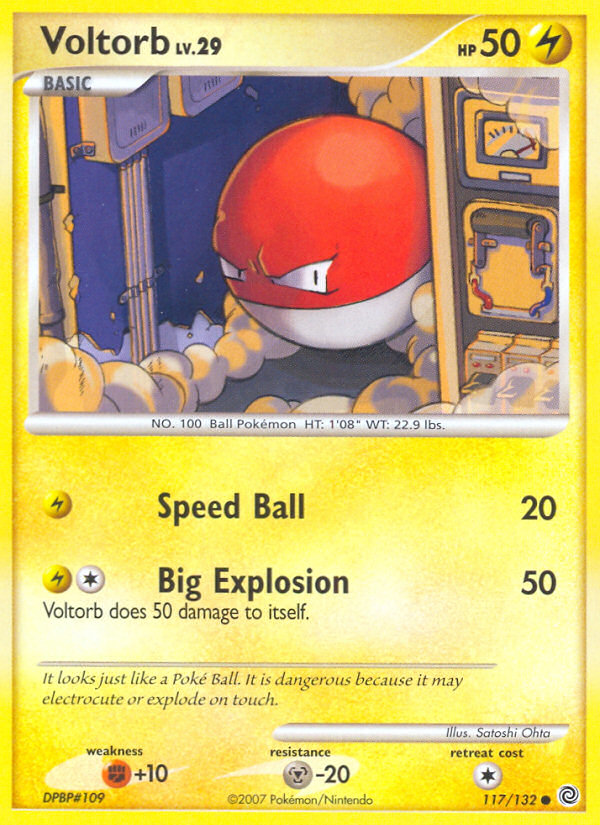 Voltorb — Secret Wonders #117 / 132