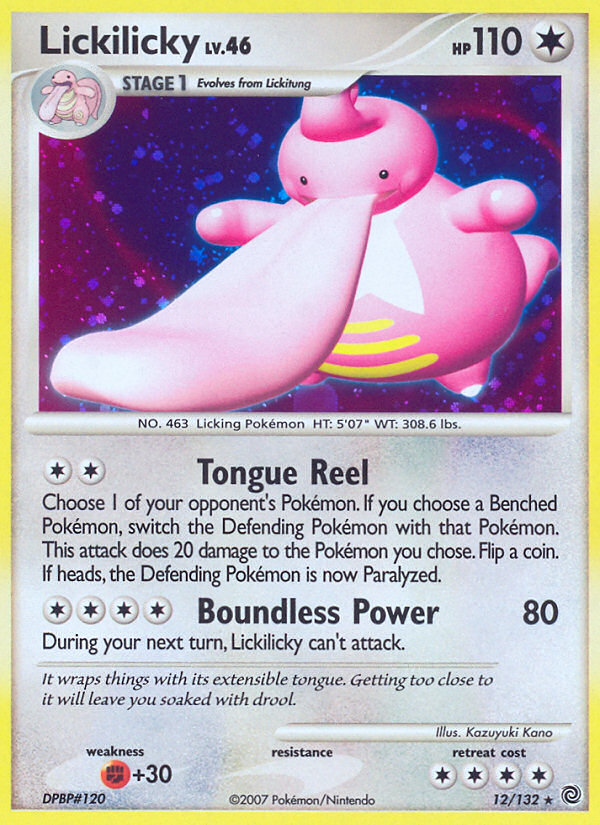 Lickilicky — Secret Wonders #012 / 132