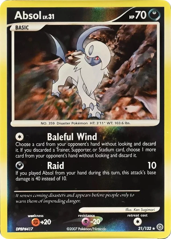 Absol — Secret Wonders #021 / 132