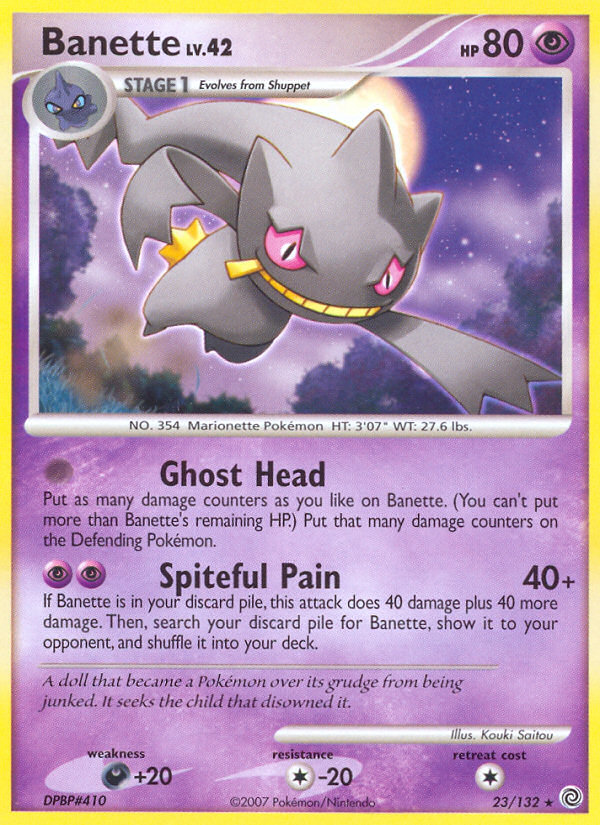 Banette — Secret Wonders #023 / 132