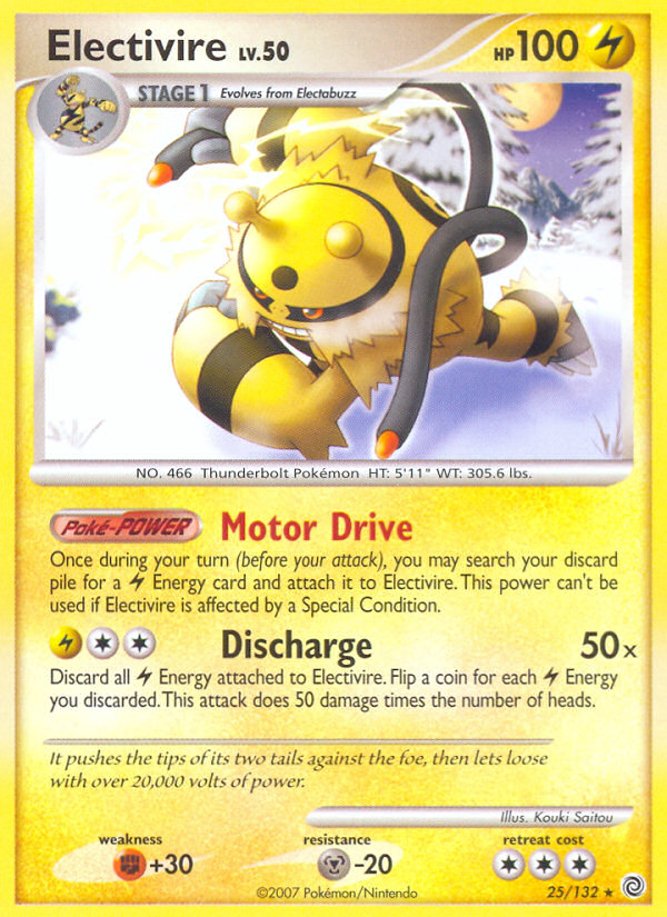 Electivire — Secret Wonders #025 / 132